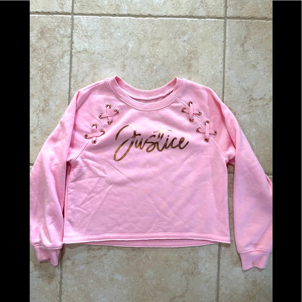 Justice sweatshirt